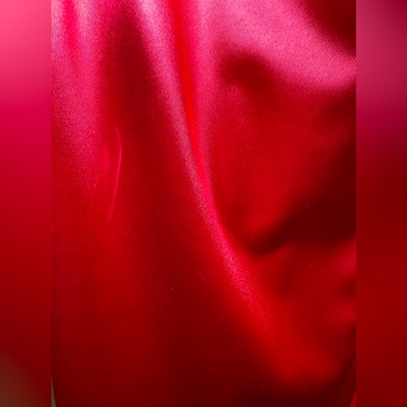 Windsor Chelsea Satin High Slit Formal Dress Small - Picture 4 of 11